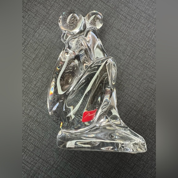 Baccarat Robert Riot Woman and Child 
Crystal Figure - Picture 2 of 11